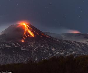 Re të mëdha hiri vullkanik në Itali/ Etna ka nisur aktivitetin shpërthyes, deri tani 130 lëkundje tërmeti