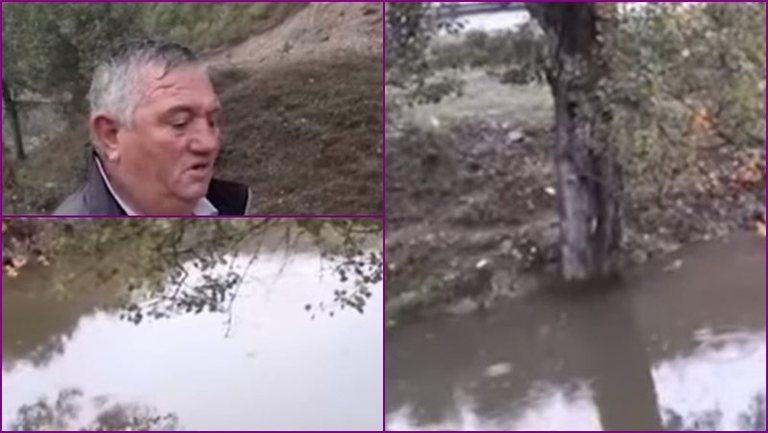 Mjeti del nga rruga dhe përfundon nën ujë/ Shpëtojnë mrekullisht vjehrri dhe nusja në Librazhd, thyejnë xhamin e makinës. Marjana Iljasllari: Pamë tmerr me sy!