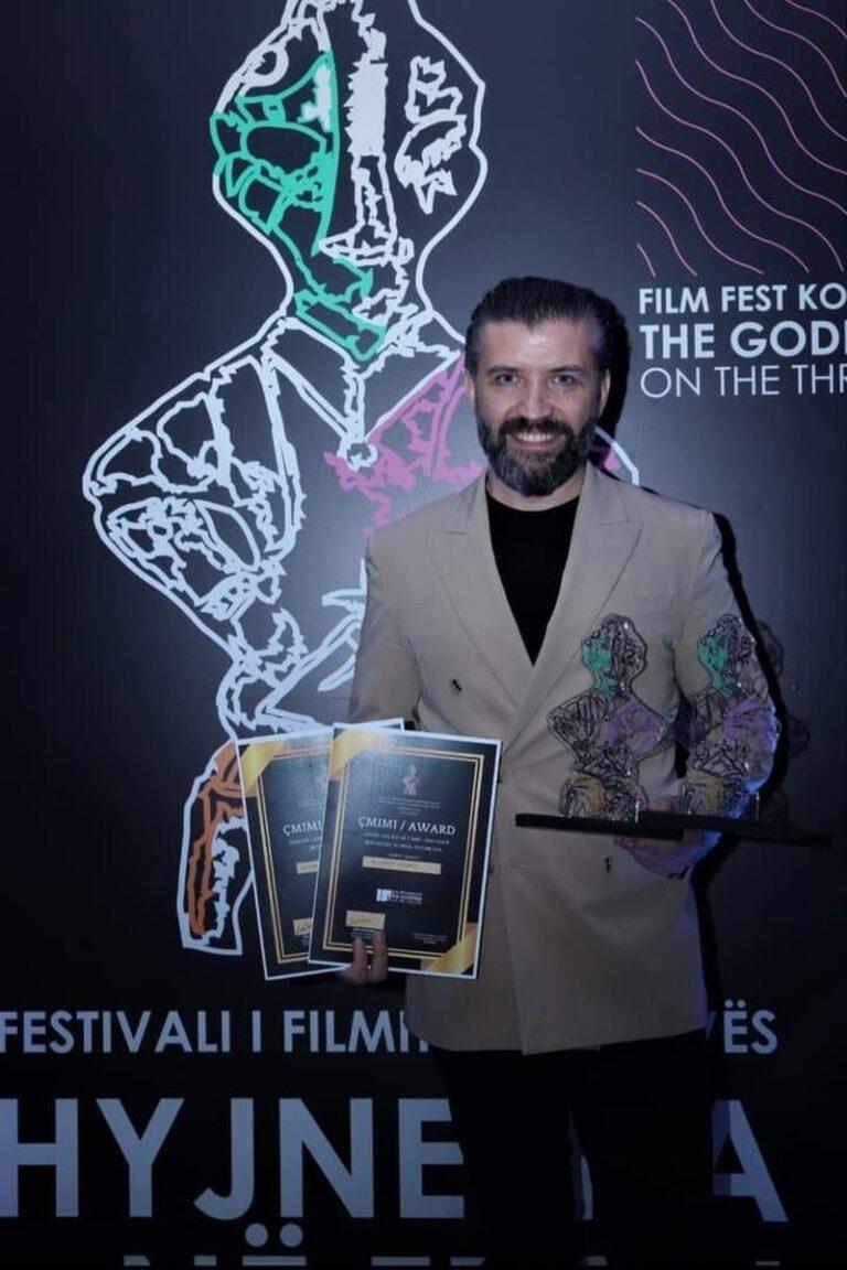 Filmi “Internimi” dhe aktori Klodian Hoxha vlerësohen në festivalin “Hyjnesha në Fron”