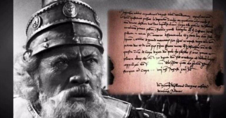 Publikohet letra e rrallë, e nënshkruar nga Gjergj Kastrioti Skënderbeu. Ja çfarë ka zbuluar historiani i njohur shqiptar