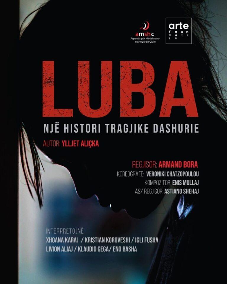 “Luba” nga regjisori Armand Bora, drama e një historie dashurie në diktaturë në skenën teatrore