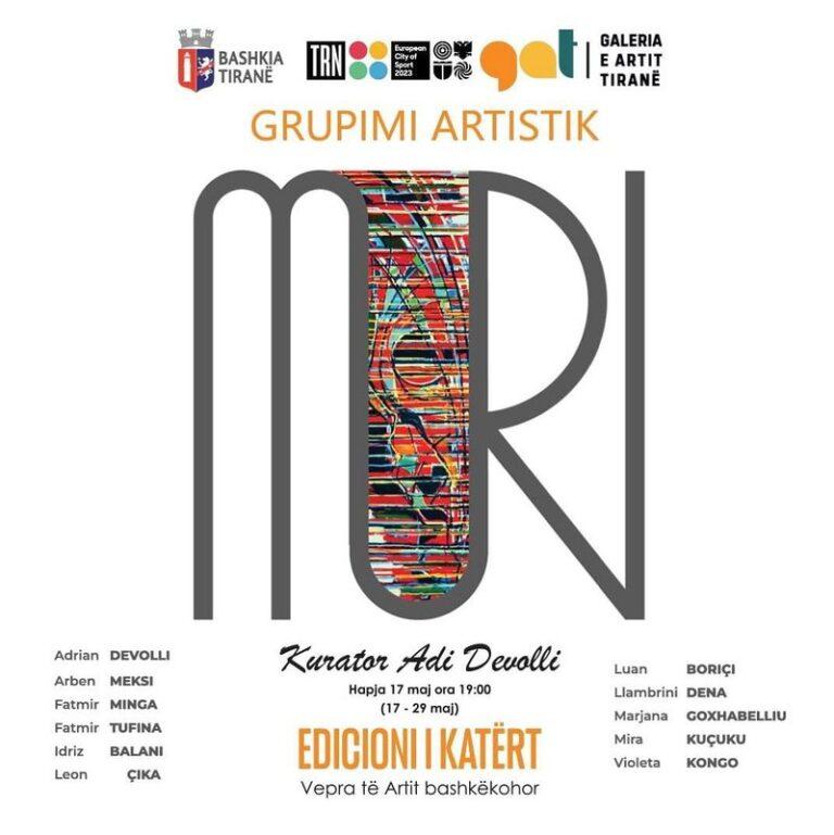 Grupimi “Muri” hap ekspozitën e katërt në Galerinë e Artit Tiranë, vepra të artit bashkëkohor nga 11 artistë të artit pamor në vendin tonë