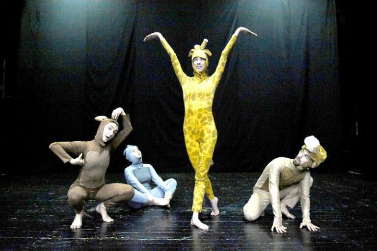 “Gjirafat s’vallëzojnë dot” një shfaqje dansi argëtuese dhe edukative në Teatrin Eksperimental