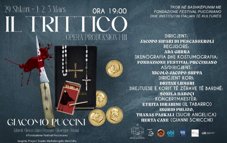 “Il Tabarro” është shfaqja e parë që çel Triptikun e Puçinit në Teatrin Kombëtar të Operës dhe Baletit