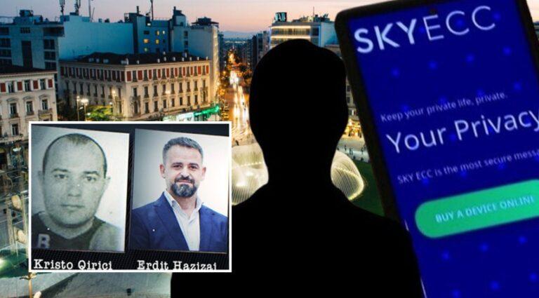 “Vari l*sht, thonë se ka arrestime” / Si trafikanti Kristo Qirici fliste në Sky Ecc me oficerin Erdit Hazizaj