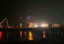 Çahet argjinatura e kënetës në Tale, përmbyten disa rrugë, uji rrezikon banesat