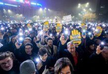 Nuk ndalet vala e protestave/ Qytetarët në Bukuresht ‘zbarkojnë’ në sheshe, tubim kundër korrupsionit në sistemin gjyqësor