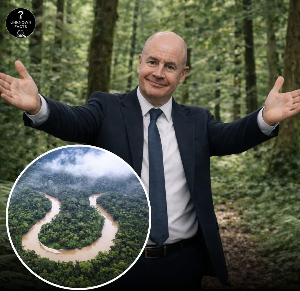 Milioneri suedez Johan Eliasch bleu rreth 400,000 akra (afërsisht 1,600 kilometra katrorë) të pyllit tropikal të Amazonës në Brazil