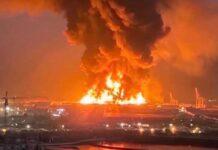 VIDEO/ Sulm ndaj bazës amerikane në Erbil, Irak, një pjesë e aeroportit në flakë