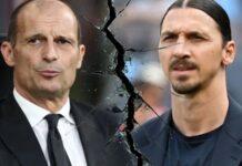 Plas grushti te Milani? Zlatan Ibrahimovic dhe Allegri kapen me duar në restorant, i ndan Igli Tare