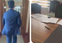 Kuvendi kërkoi që deputetët ta lexonin në sallë, momenti kur Agron Shehaj “rrëmben” marrëveshjen