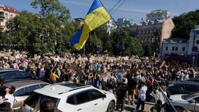 protesta ukraine