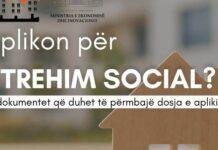Strehimi social, Ibrahimaj publikon dokumentet që duhen për aplikim