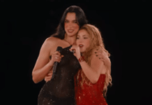“Jam fanse e jotja si gjithmonë”/ Dua Lipa surprizon Shakirën në Madrid, dueti i parë elektrizon publikun në koncert